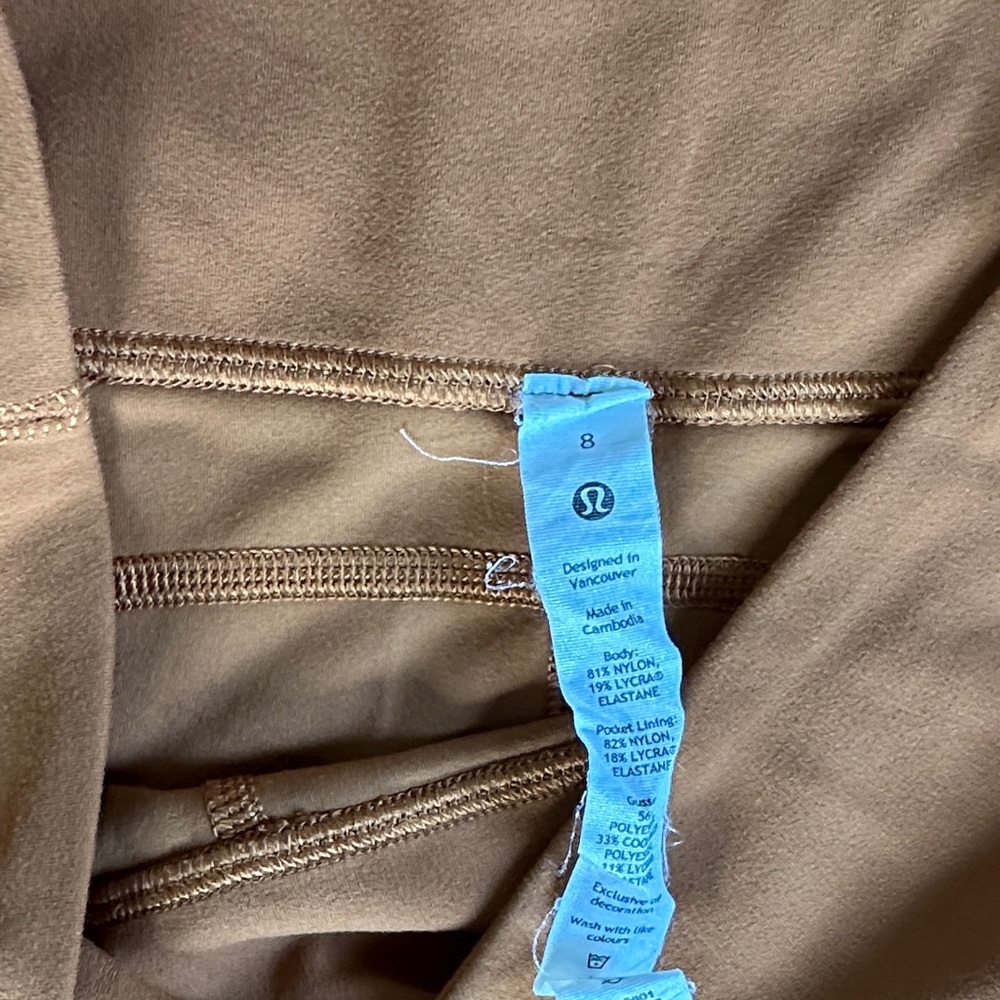 lululemon athletica Orange Leggings - Picture 2 of 3